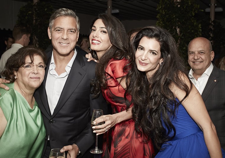George Clooney and Amal Alamuddin Wedding Pictures